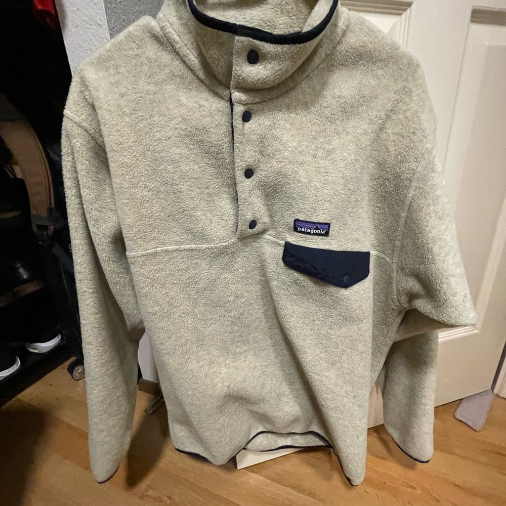 Patagonia Synchilla Cream Fleece Pullover